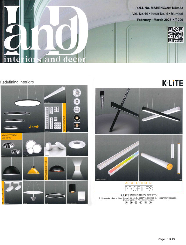 Interiors and Decor - February - March 2025