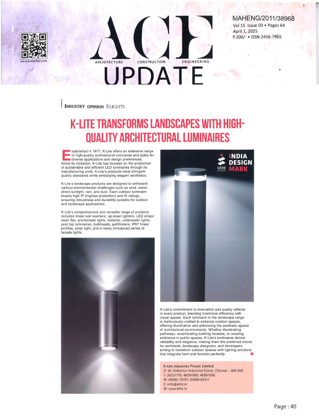 ACE Update - April - 2025