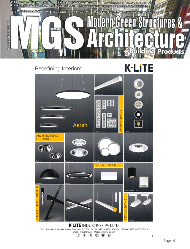 Modern Green Structures & Architecture - June - 2025