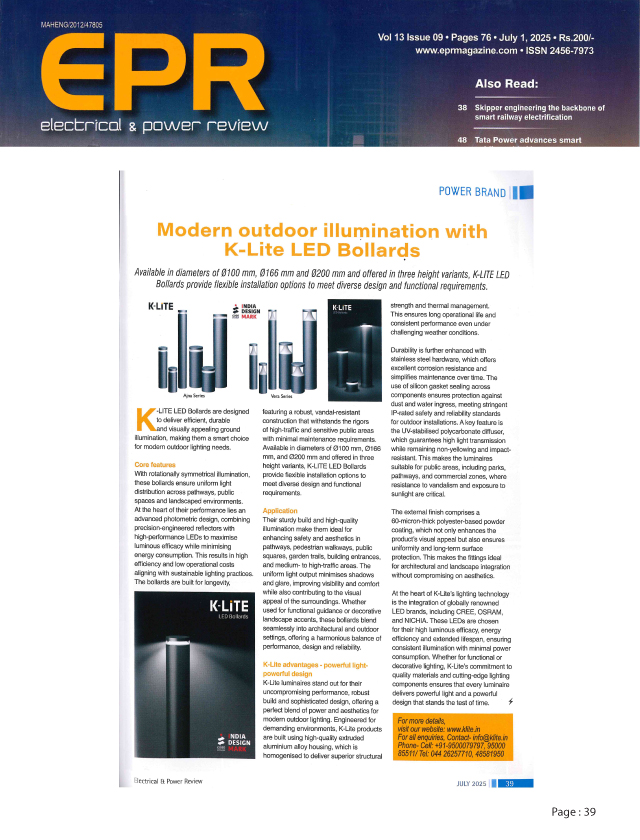 Electrical & Power review July- 2025